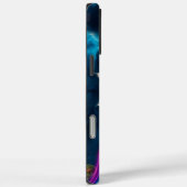 Coques Case-Mate iPhone Fête de pizza de chat laser (Verso / Droite)