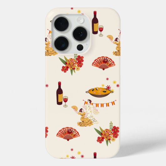 Coques Case-Mate iPhone Fête de style espagnol (Verso)