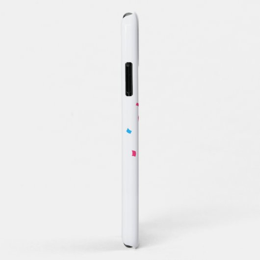 Coques Case-Mate iPhone Fête d'émoticônes drôles (Dos/Droite)