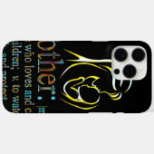 Coques Case-Mate iPhone Fête des mères (Verso (horizontal))