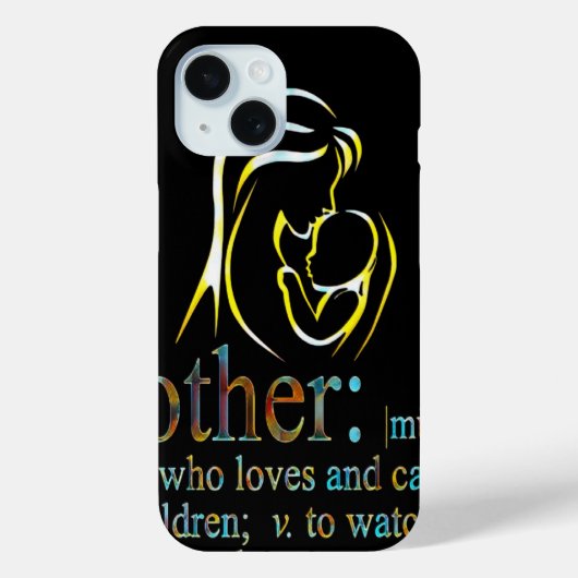 Coques Case-Mate iPhone Fête des mères (Verso)