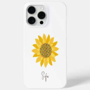 Coque iPhone 15 Pro Max Fête des Mères Florales Occidentale Jaune Tourneso