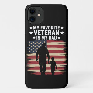Case-Mate iPhone Case Fête des pères Jour des vétérans Papa fière