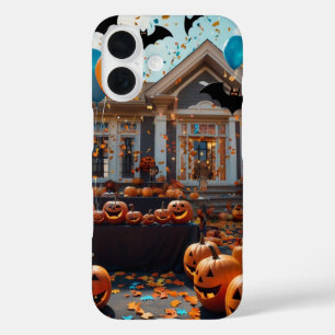 Coques iPhone 16 Fête d'Halloween