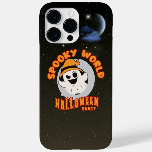 Coques Case-Mate iPhone Fête d'Halloween Spooky World | (Verso)