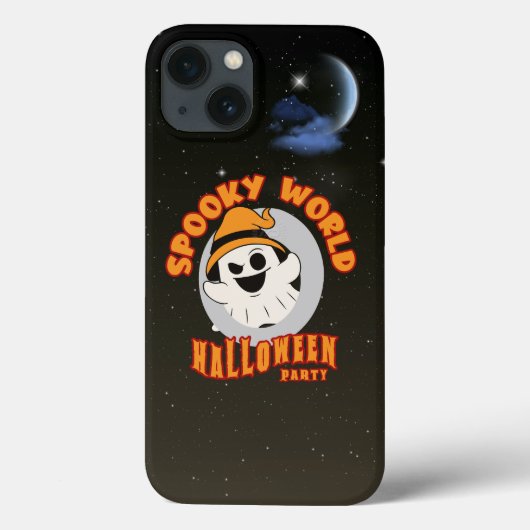 Coques Case-Mate iPhone Fête d'Halloween Spooky World | (Verso)