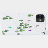Coques Case-Mate iPhone Fête d'Illustration de ski alpin Freeride (Dos (Horizontal))