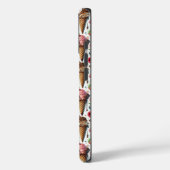 Coques Case-Mate iPhone Fête du Parlateur de crème glacée (Verso / Gauche)