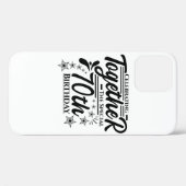 Coques Case-Mate iPhone fête le 70e anniversaire (Verso (horizontal))