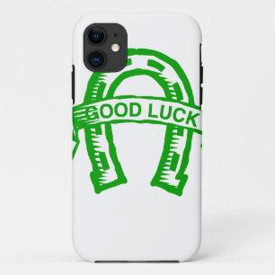 Coque iPhone 11 Fête St Patrick du fer à cheval vert