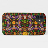 Coques Case-Mate iPhone Fêtez le Jour des morts à la mexicaine (Dos (Horizontal))