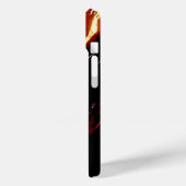 Coques Case-Mate iPhone Feu crâne du conducteur fantôme (Verso / Gauche)