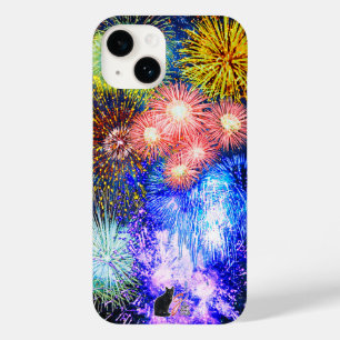 Coque Pour iPhone 14 Feu d'artifice