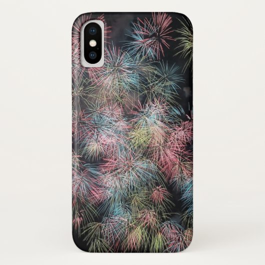 Coques Case-Mate iPhone Feu d'artifice coloré... (Dos)