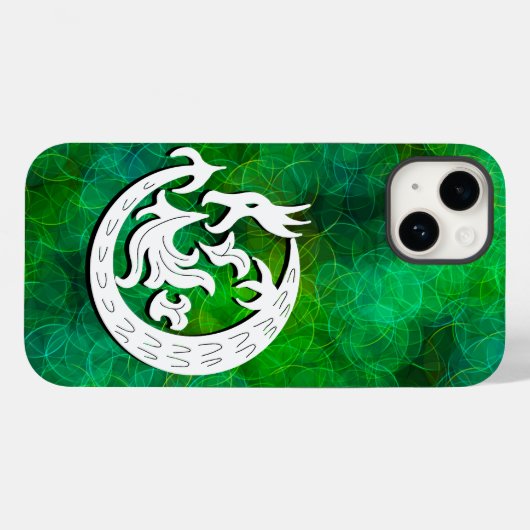 Coques Case-Mate iPhone Feu de dragon (Verso (horizontal))