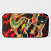 Coques Case-Mate iPhone Feu de dragon incroyable sur Lucky Energy (Dos (Horizontal))