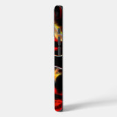 Coques Case-Mate iPhone Feu de dragon oriental sur Lucky Energy (Verso / Gauche)