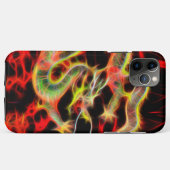 Coques Case-Mate iPhone Feu de dragon sur Lucky Energy (Dos (Horizontal))