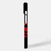 Coques Case-Mate iPhone Feu de dragon sur Lucky Energy (Verso / Gauche)