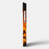 Coques Case-Mate iPhone Feu déchaîné (Verso / Gauche)