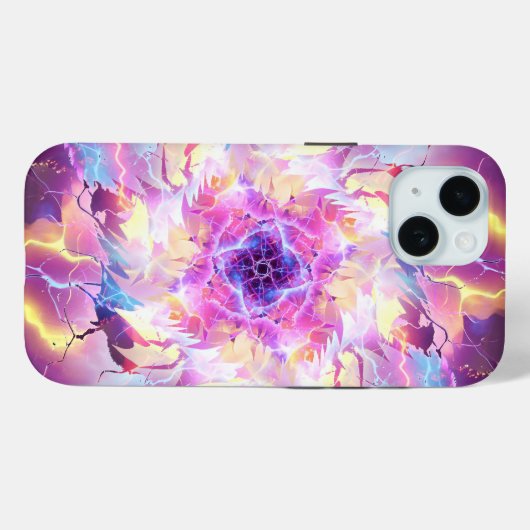 Coques Case-Mate iPhone Feu d'incendie (Verso (horizontal))