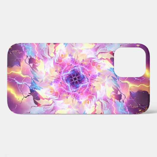 Coques Case-Mate iPhone Feu d'incendie (Verso (horizontal))