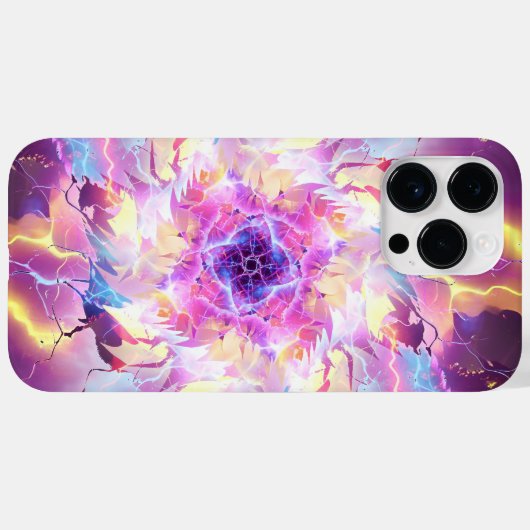 Coques Case-Mate iPhone Feu d'incendie (Verso (horizontal))