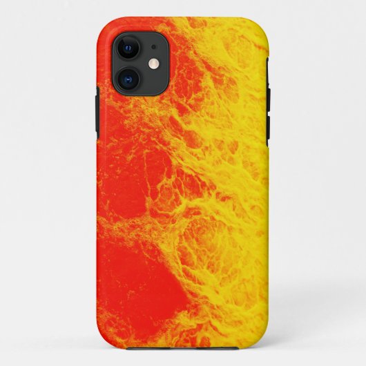 Coques Case-Mate iPhone Feu rouge et jaune brûlant (Dos)