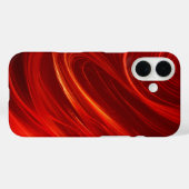 Coques Case-Mate iPhone Feu rouge flamme Abstraite Boîtier de téléphone d' (Verso (horizontal))