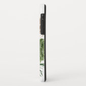 Coques Case-Mate iPhone Feuillage d'aquarelle gras tropical + feuille de p (Dos/Gauche)