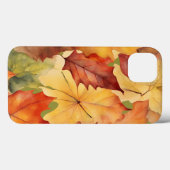 Coques Case-Mate iPhone Feuillage des feuilles d'automne (Verso (horizontal))