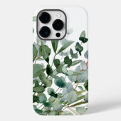 Coques Case-Mate iPhone Feuillage Vert Aquarelle Feuilles de Verdure (Verso)