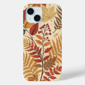 Coques Case-Mate iPhone Feuillages et baies d'automne - Tons chauds (Verso)