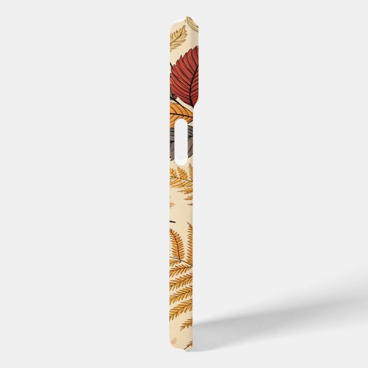 Coques Case-Mate iPhone Feuillages et baies d'automne - Tons chauds (Verso / Droite)