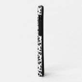 Coques Case-Mate iPhone Feuille Damask Black Pattern (Custom) (Dos/Gauche)