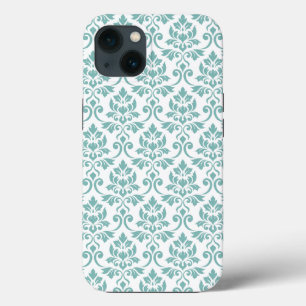 Case-Mate iPhone Case Feuille Damask Motif Turquoise