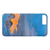Coques Case-Mate iPhone Feuille de chêne sur rocher dans la rivière Rossea (Dos (Horizontal))