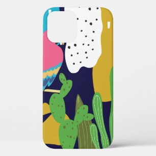 Case-Mate iPhone Case Feuille de jungle tropicale arrière - plan avec p