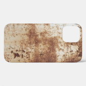 Coques Case-Mate iPhone Feuille de métal arrière - plan texture (Verso (horizontal))