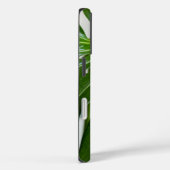 Coques Case-Mate iPhone Feuille de Monstera verte luxuriante (Verso / Droite)
