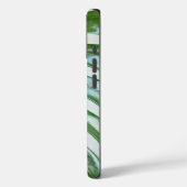 Coques Case-Mate iPhone Feuille de Monstera verte luxuriante (Verso / Gauche)
