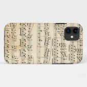 Coques Case-Mate iPhone Feuille de musique (Dos (Horizontal))