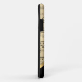 Coques Case-Mate iPhone Feuille de musique élégante (Dos/Droite)