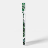 Coques Case-Mate iPhone Feuille de nature de macro (Verso / Gauche)