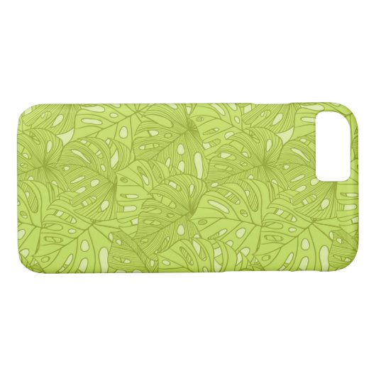 Coques Case-Mate iPhone Feuille de palmier (Dos (Horizontal))