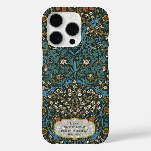 Coques Case-Mate iPhone Feuille de papier peint - William Morris (Verso)