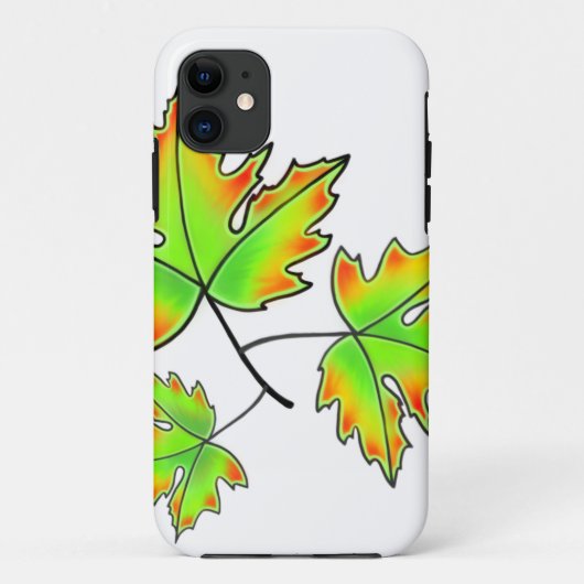 Coques Case-Mate iPhone Feuille d'érable (Dos)