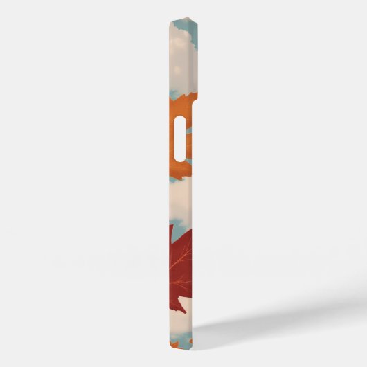 Coques Case-Mate iPhone Feuille d'érable (Verso / Droite)
