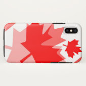 Coques Case-Mate iPhone Feuille d'érable canadienne en couche CANADA (Dos (Horizontal))