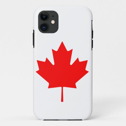 Coques Case-Mate iPhone Feuille d'érable du Canada (Dos)